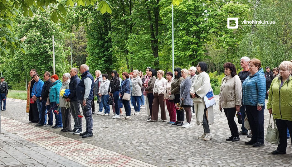 Мітинг у Вільногірську у пам'ять про аварію на ЧАЕС