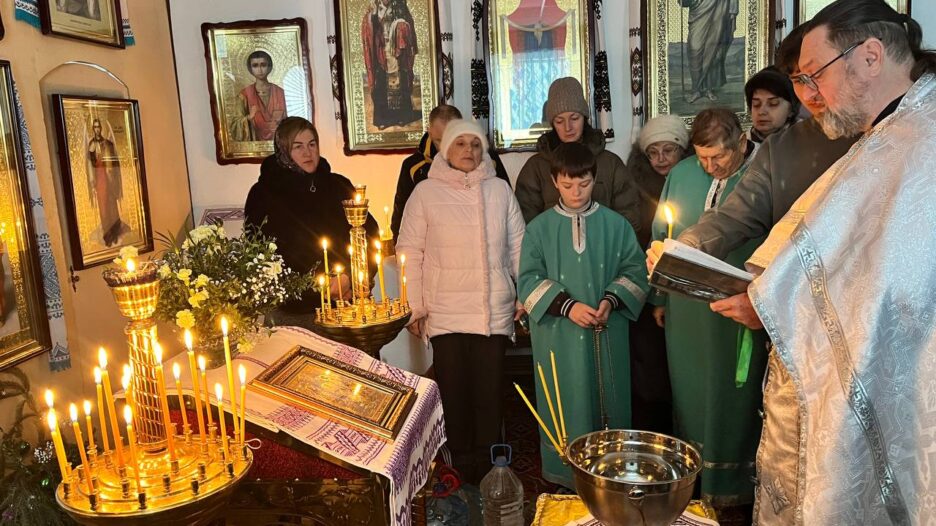 Водохреща у Вільногірську