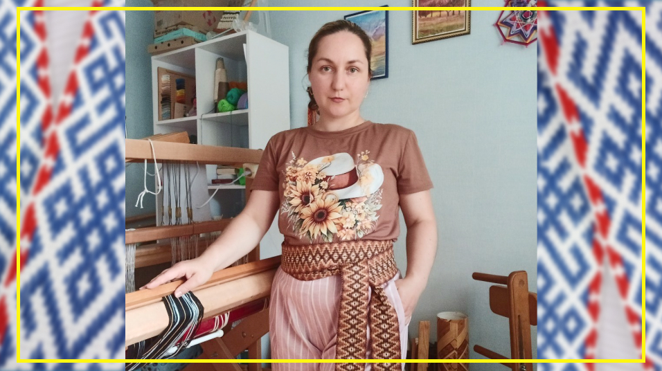 Коли місто засинає, оживають узори: як вільногірська майстриня тче пояси для всього світу і навіть для Санта Клауса фото 5