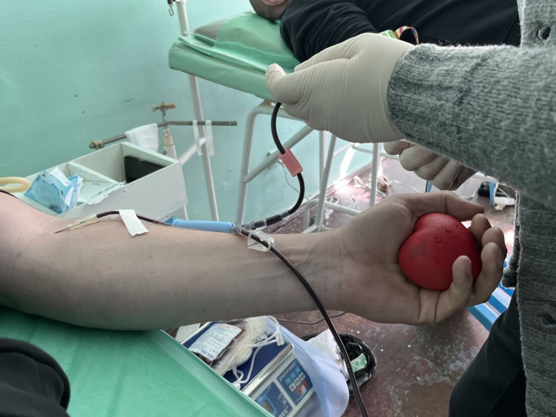 Як у Вільногірську пройшов день донора для захисників фото 2