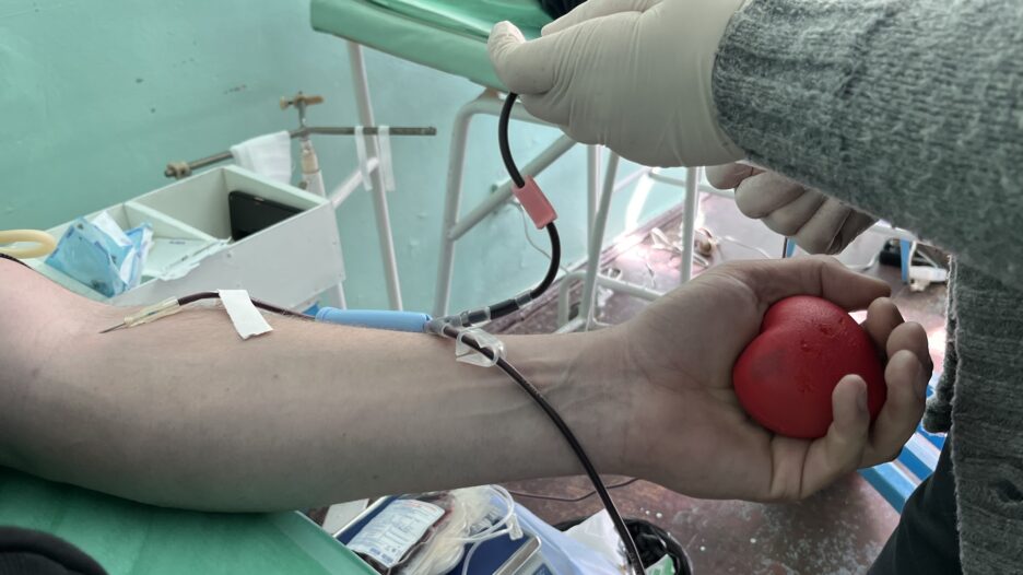 Як у Вільногірську пройшов день донора для захисників фото 1