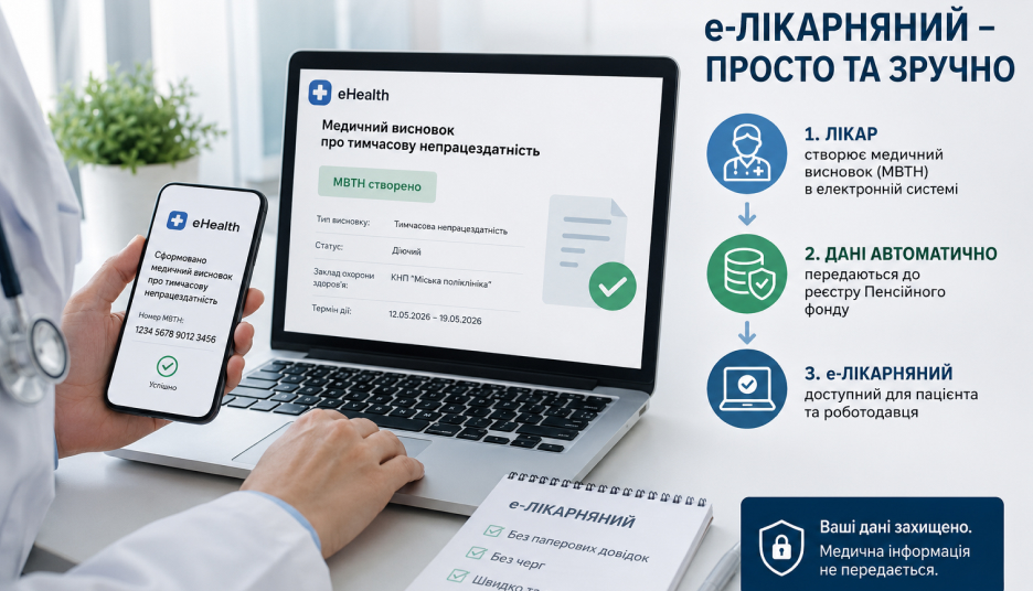 Е-лікарняний без паперових довідок: як отримати та перевірити документ фото 2