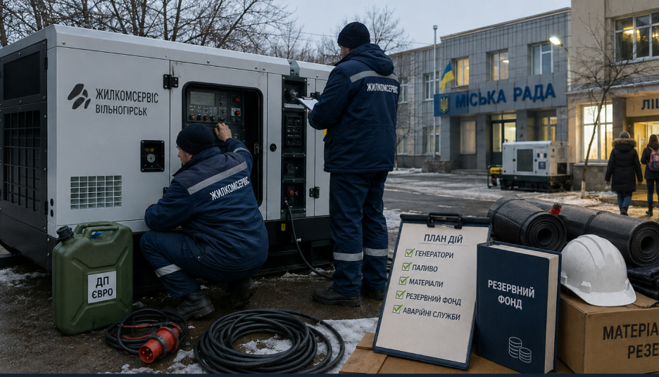 Генератори та резервний фонд: як у Вільногірську готуються до можливих блекаутів та аварій взимку  фото 8