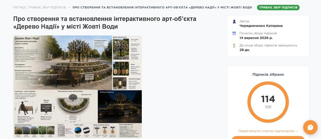 “Дерево надії” у Жовтих Водах: родини зниклих і полонених звернулися із пропозицією фото 4