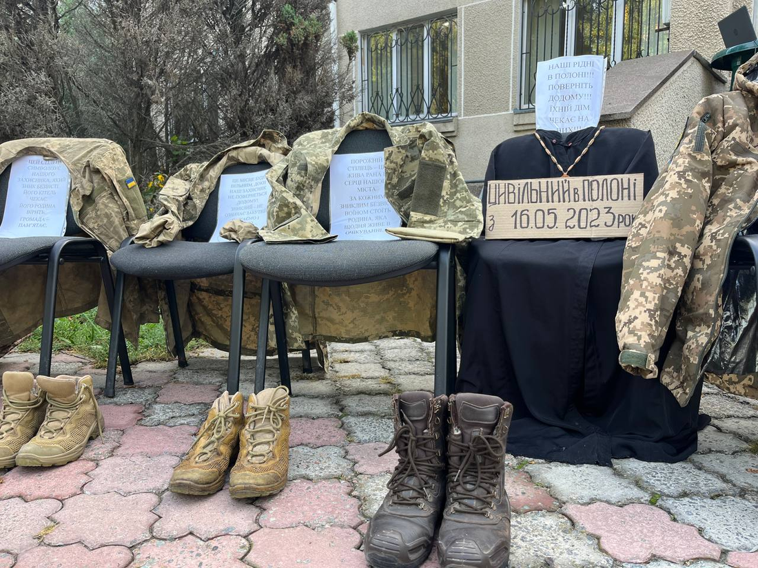 “Вони вдома” – слова, яких чекають найбільше: у Вільногірську провели акцію на підтримку військовополонених і безвісти зниклих фото 3