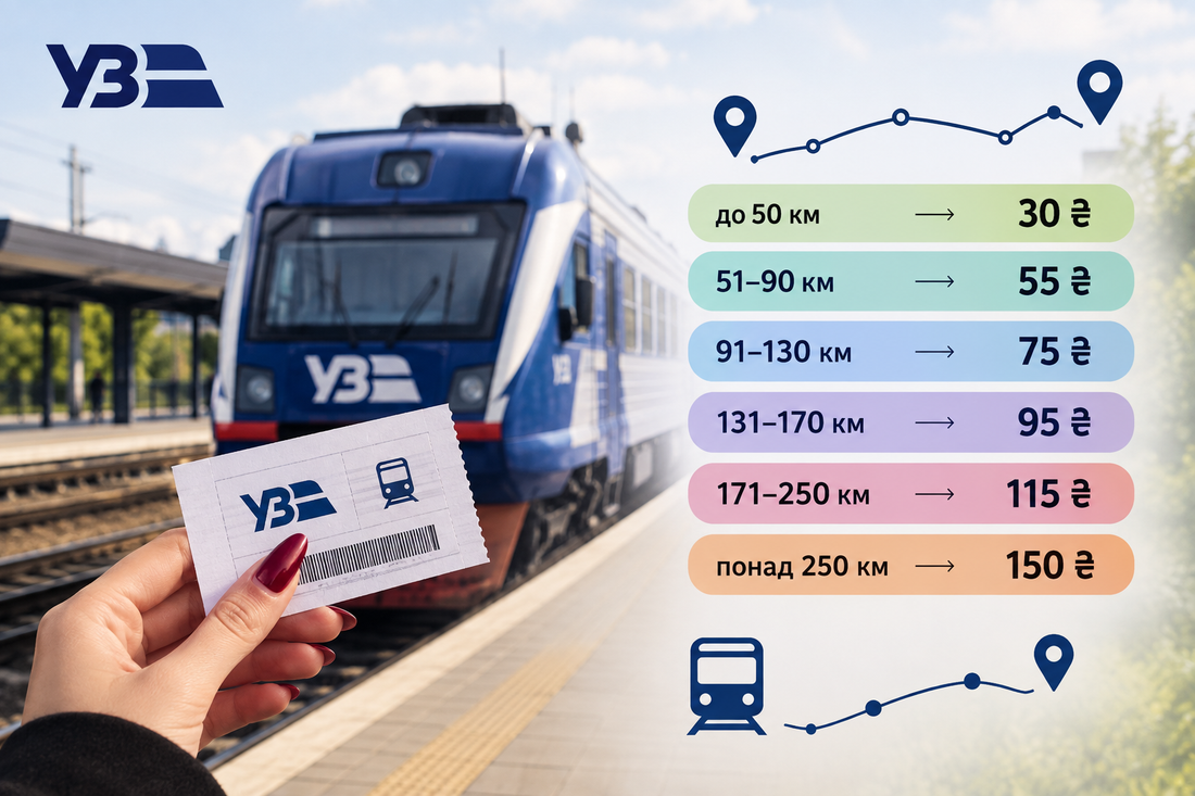 Укрзалізниця змінює тарифи на приміські поїзди: скільки коштуватиме проїзд фото 2