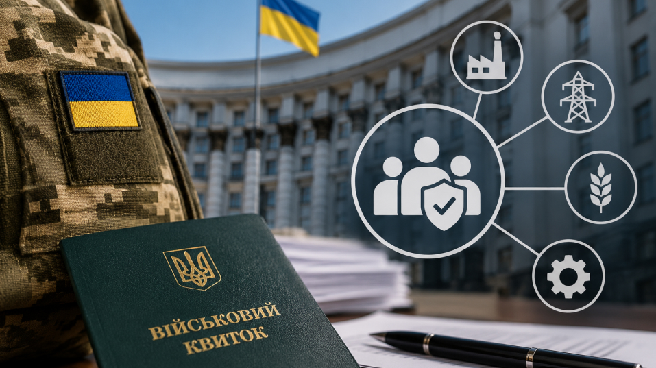 Уряд змінив правила бронювання працівників: що буде зі статусом критично важливих підприємств фото 1