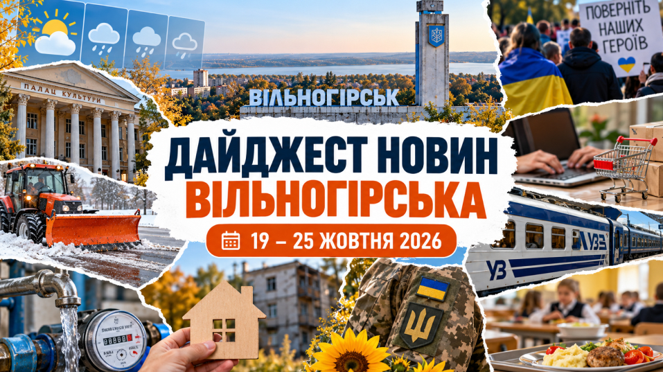 Дайджест новин Вільногірська за 19–25 жовтня: житло для ВПО, доля Палацу культури та нові вакансії фото 2