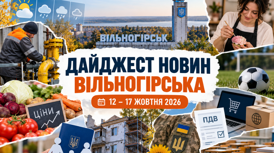 Дайджест новин Вільногірська за 12–17 жовтня: головні події тижня фото 2